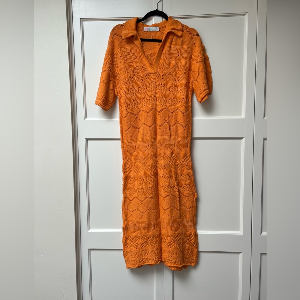 Free People crochet cover up